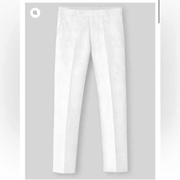 Studiosuits White Linen Pants - Picture 7 of 8